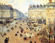 Camille Pissarro Winter afternoon, the French Theater Square oil painting reproduction